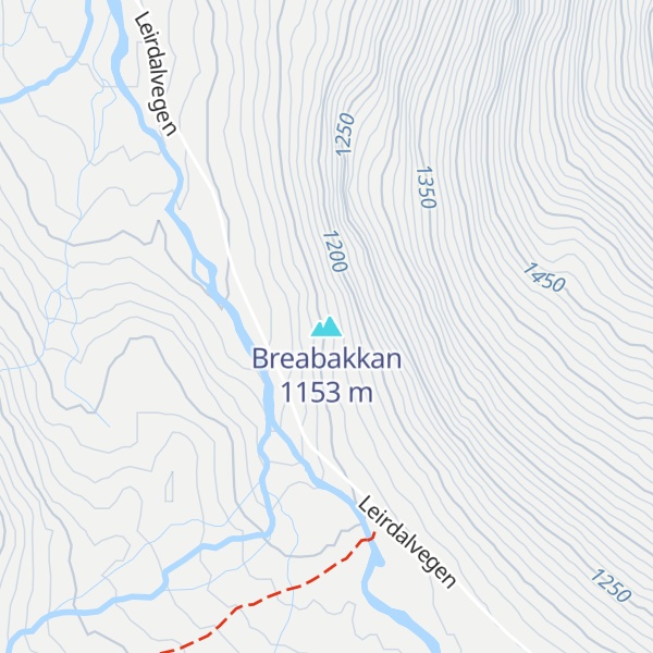 Map of Breabakkan