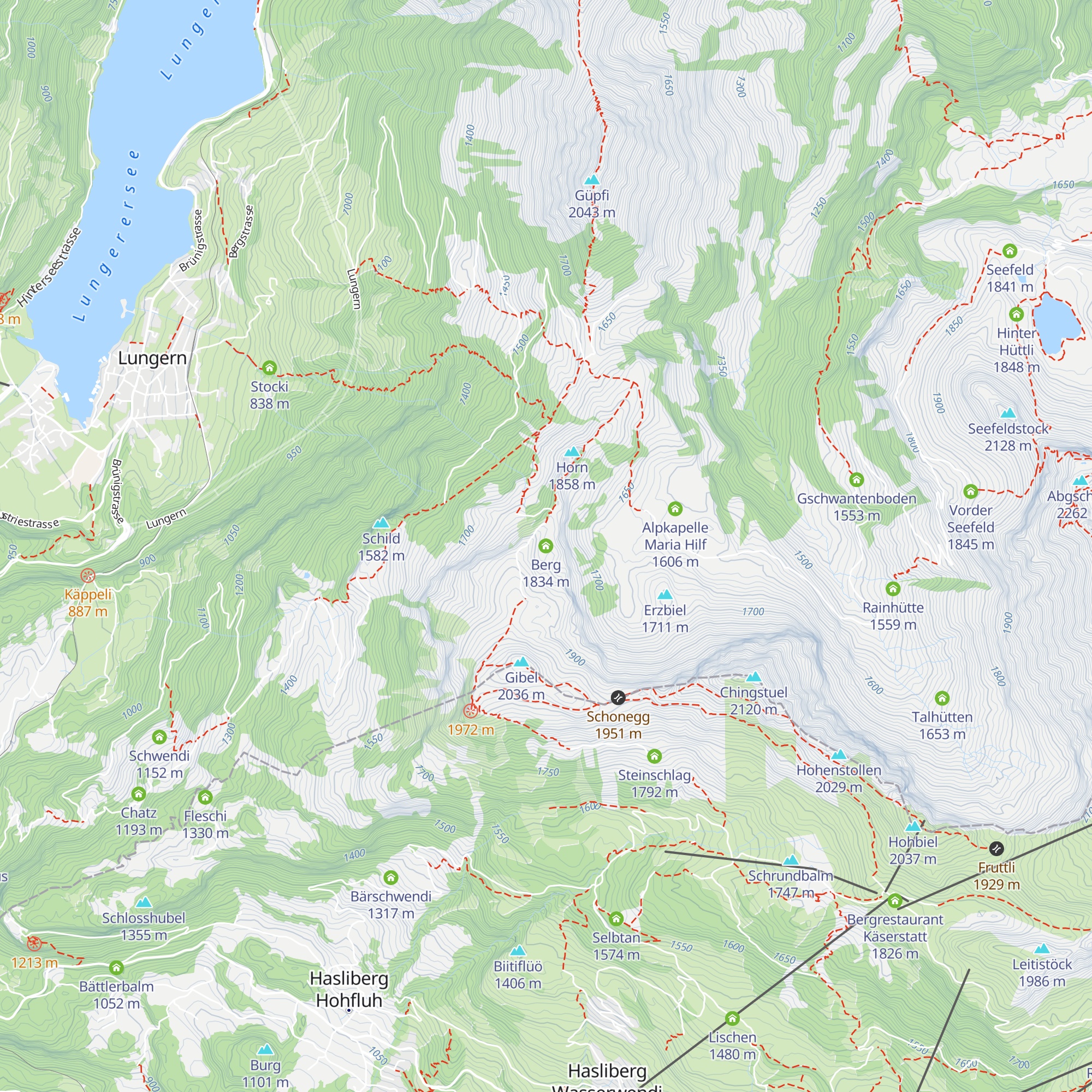 Berg map