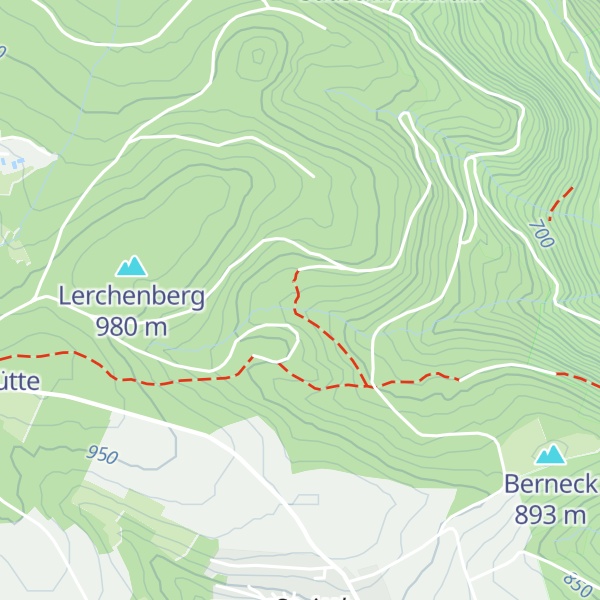 Map of Lerchenberghütte