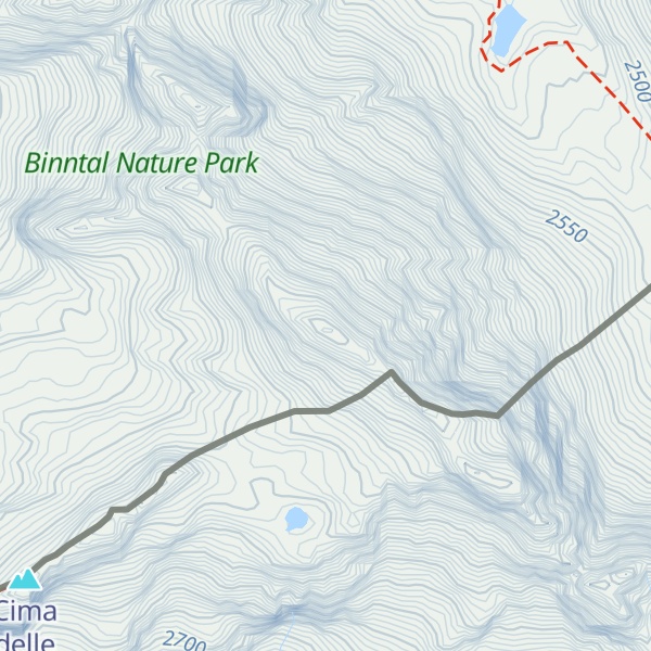 Map of Helsenhorn