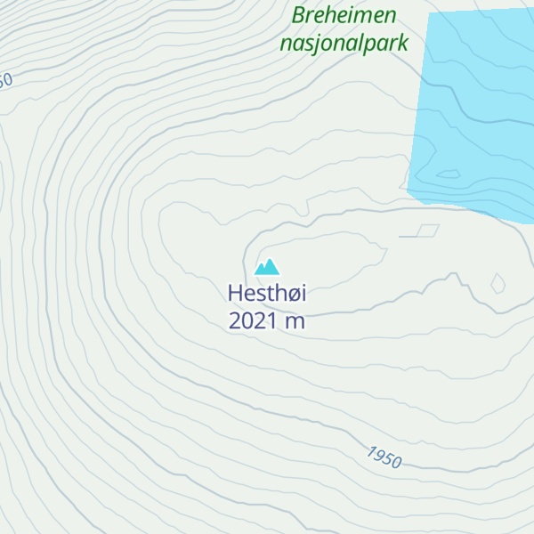 Map of Hesthøi
