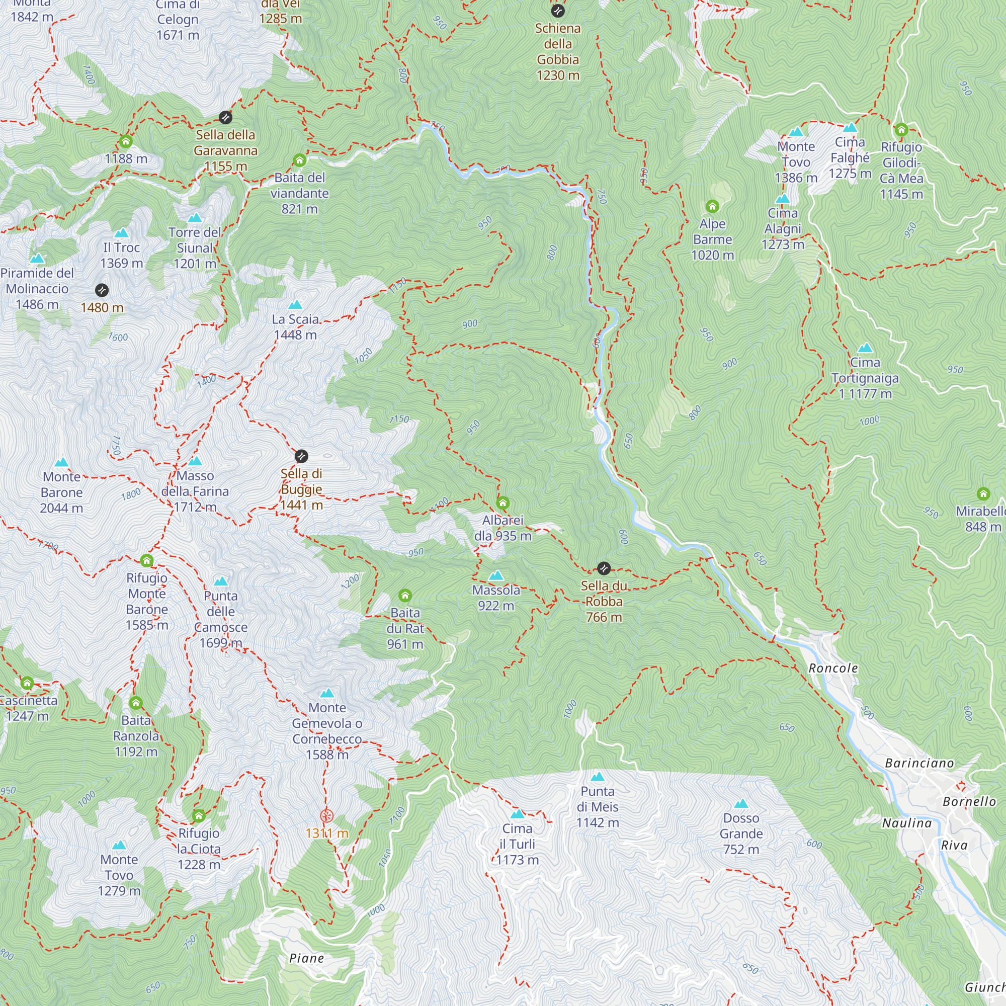 Albarei dla map