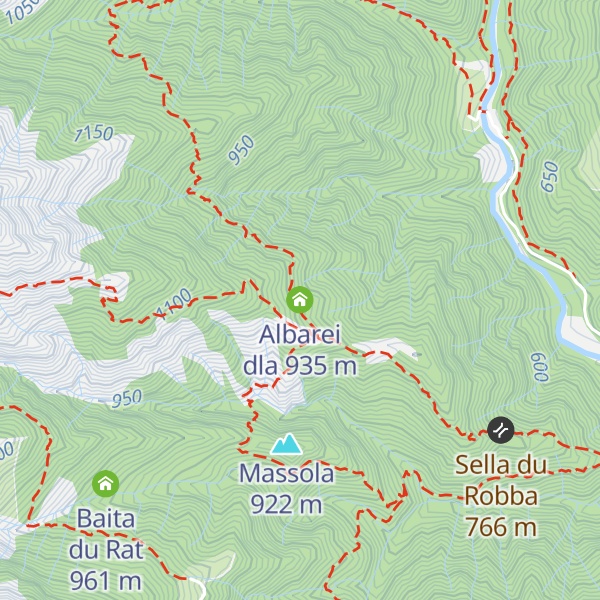 Map of Albarei dla