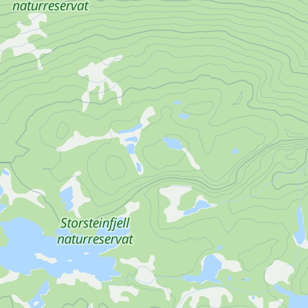 Map of Fjellstølnuten