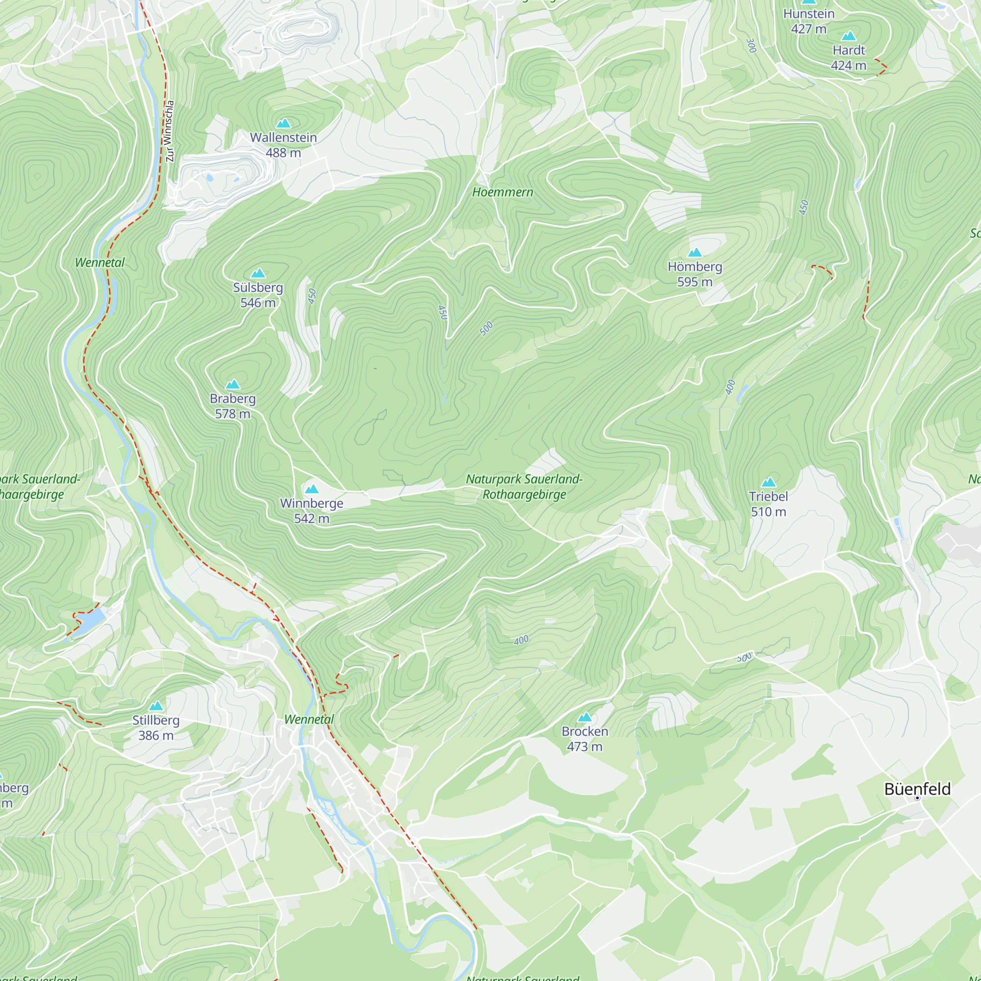 SGV Hütte map