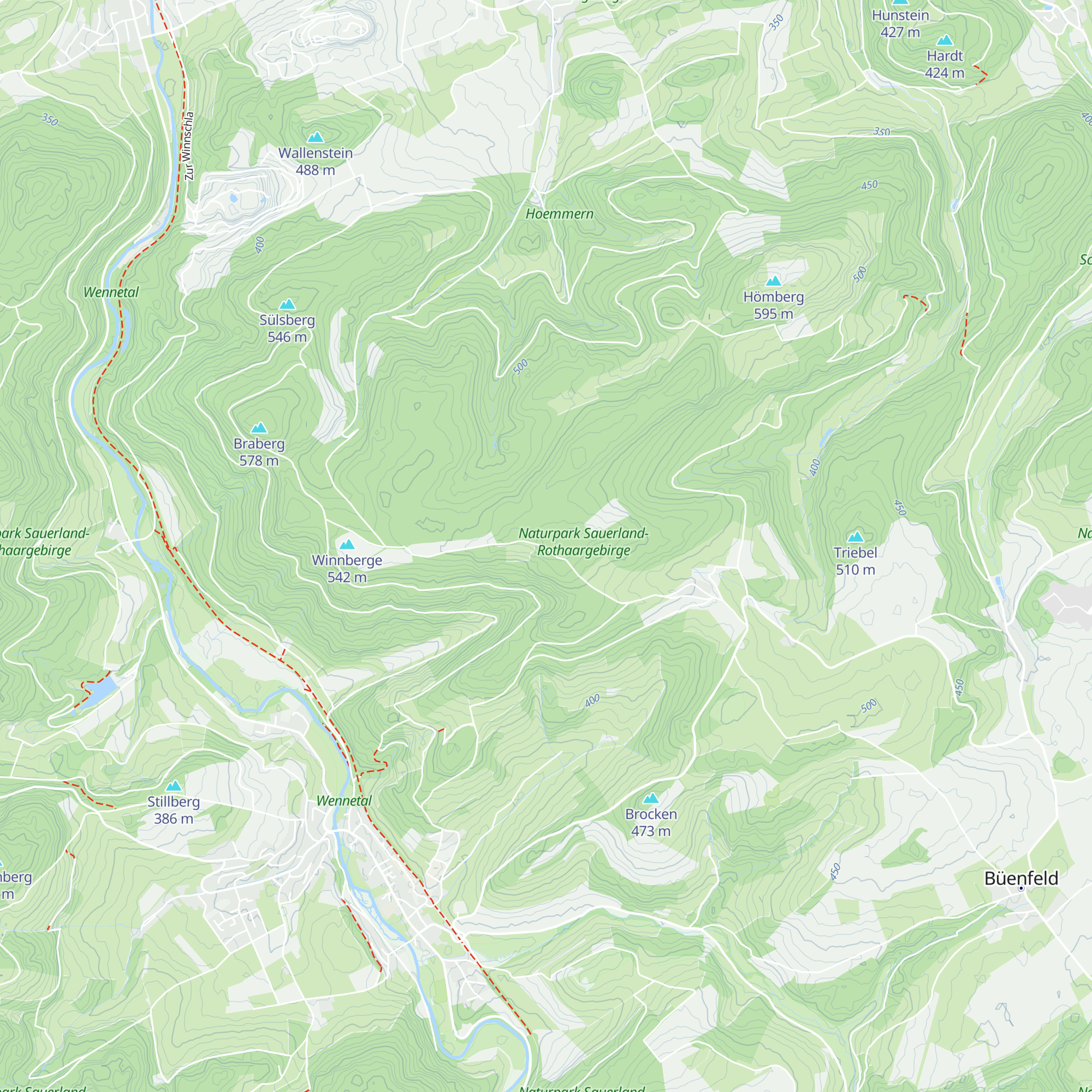 SGV Hütte map