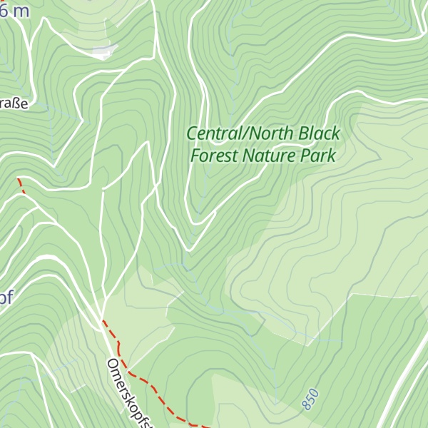 Map of Kappler (Wald) Hütte