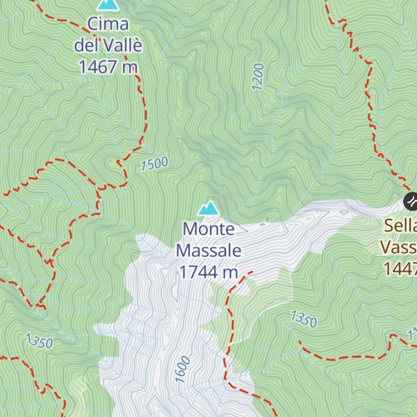 Map of Monte Massale