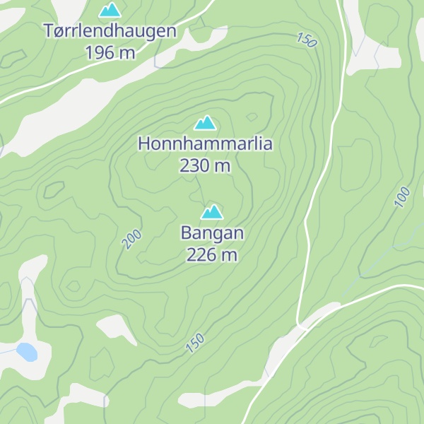 Map of Bangan