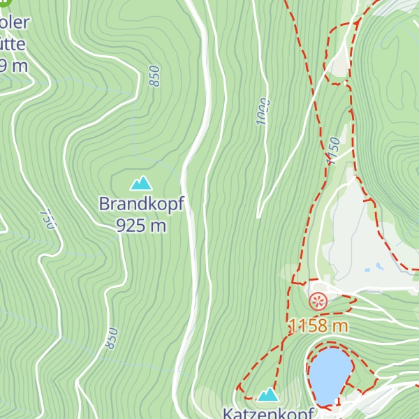 Map of Markwaldhütte