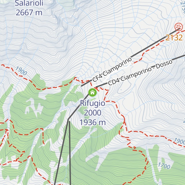 Map of Rifugio 2000