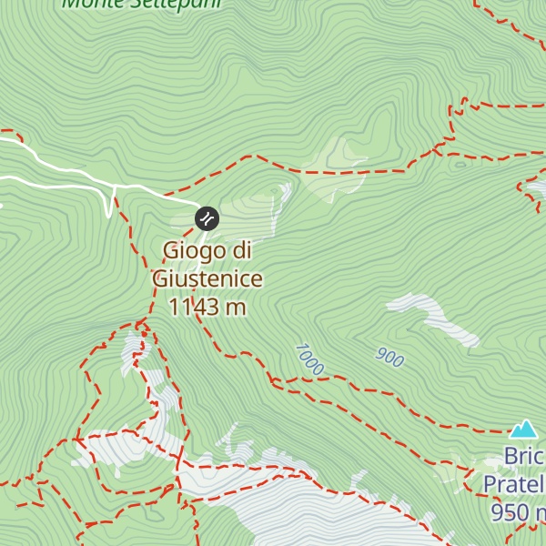 Map of Capanna Cacian
