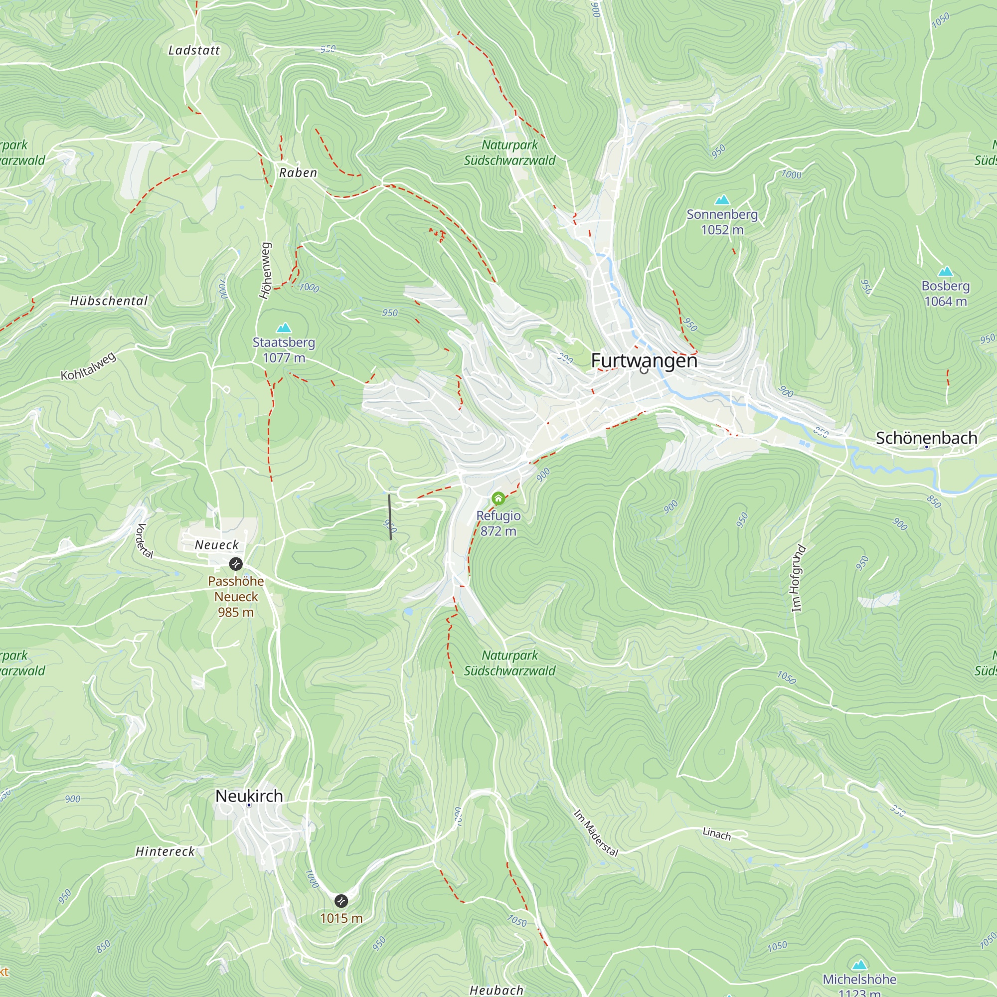 Refugio map