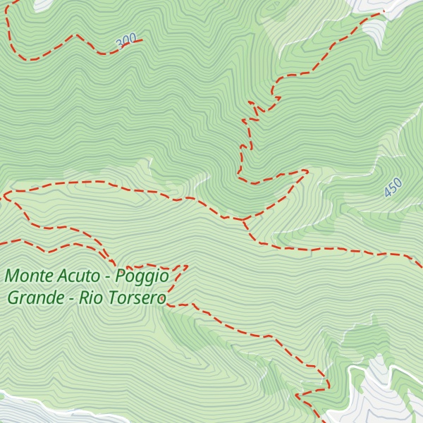 Map of Monte Sopra Toirano
