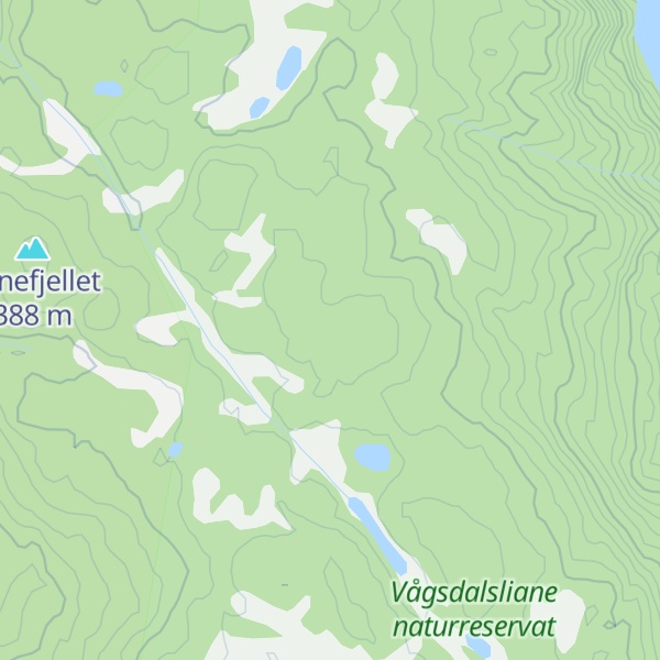 Map of Barlindåsen