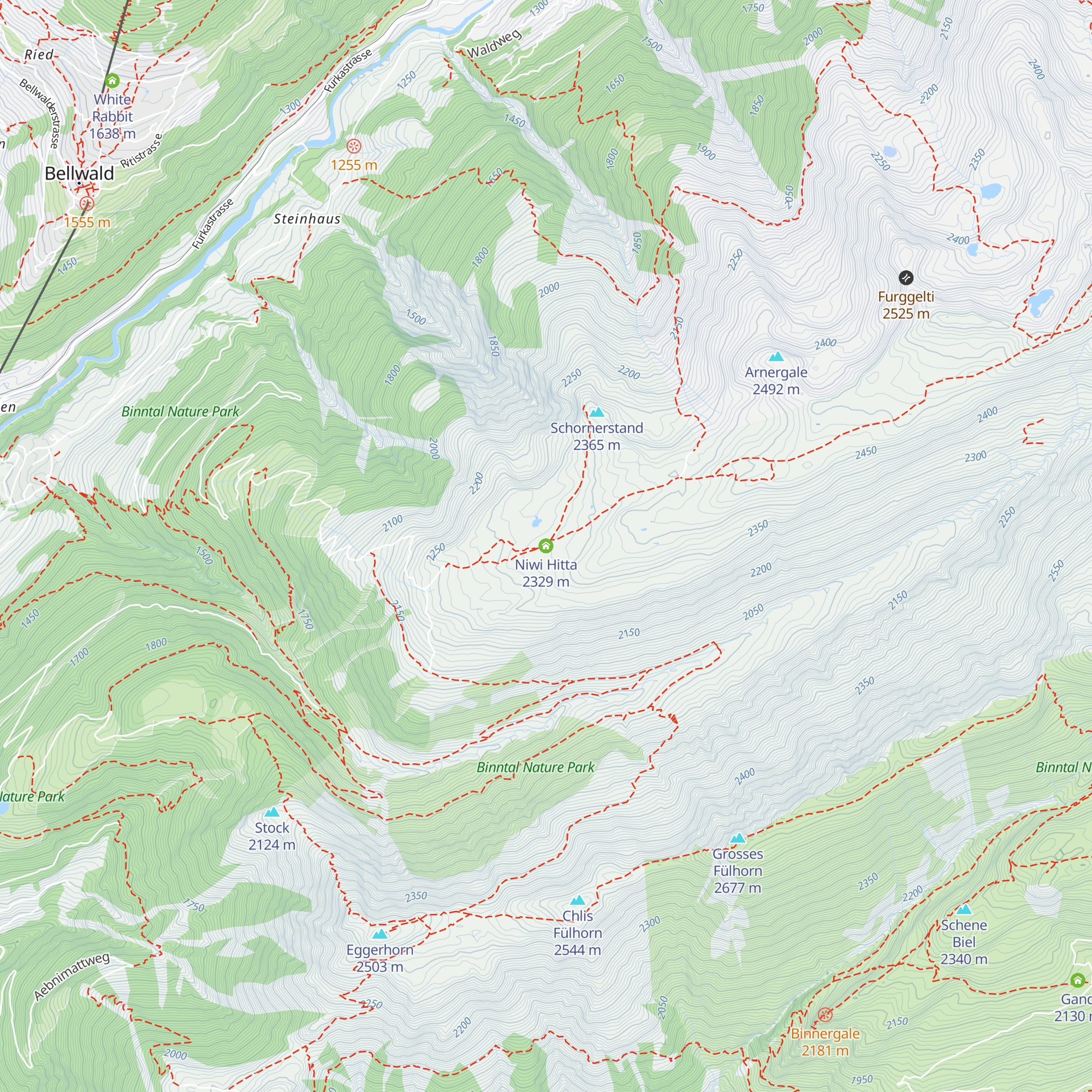 Niwi Hitta map