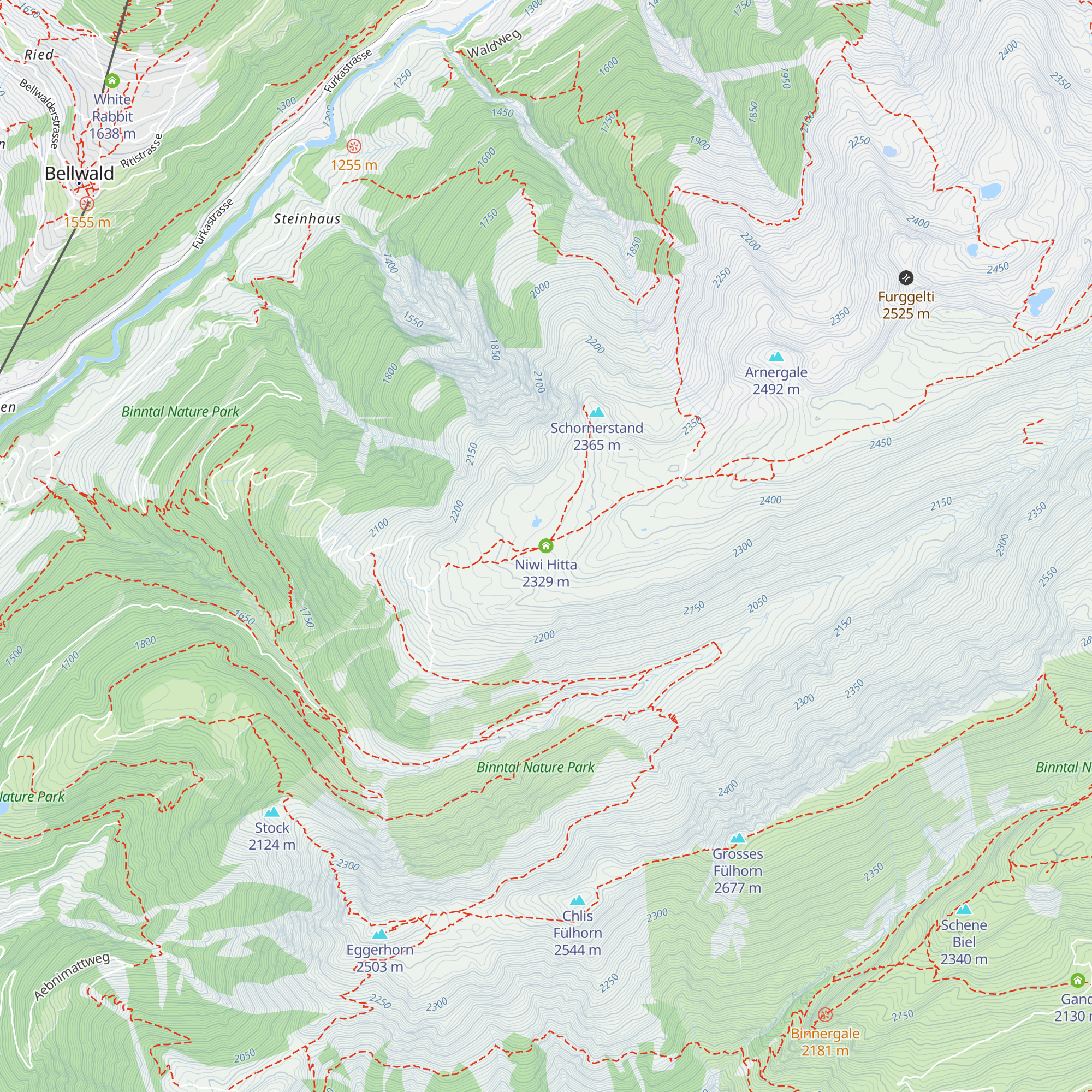 Niwi Hitta map