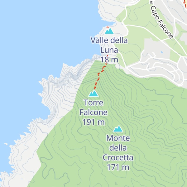 Map of Torre Falcone