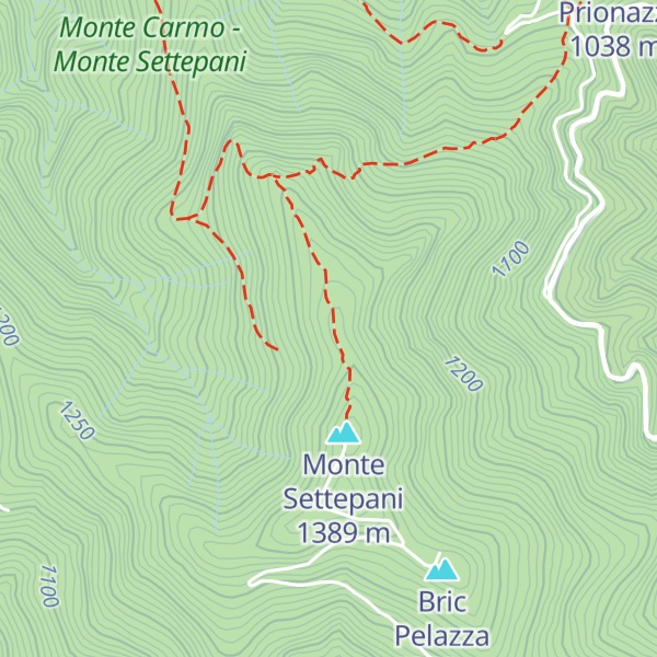 Map of Rocca Colma