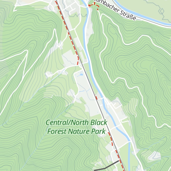 Map of Kinzigtäler Backhütte