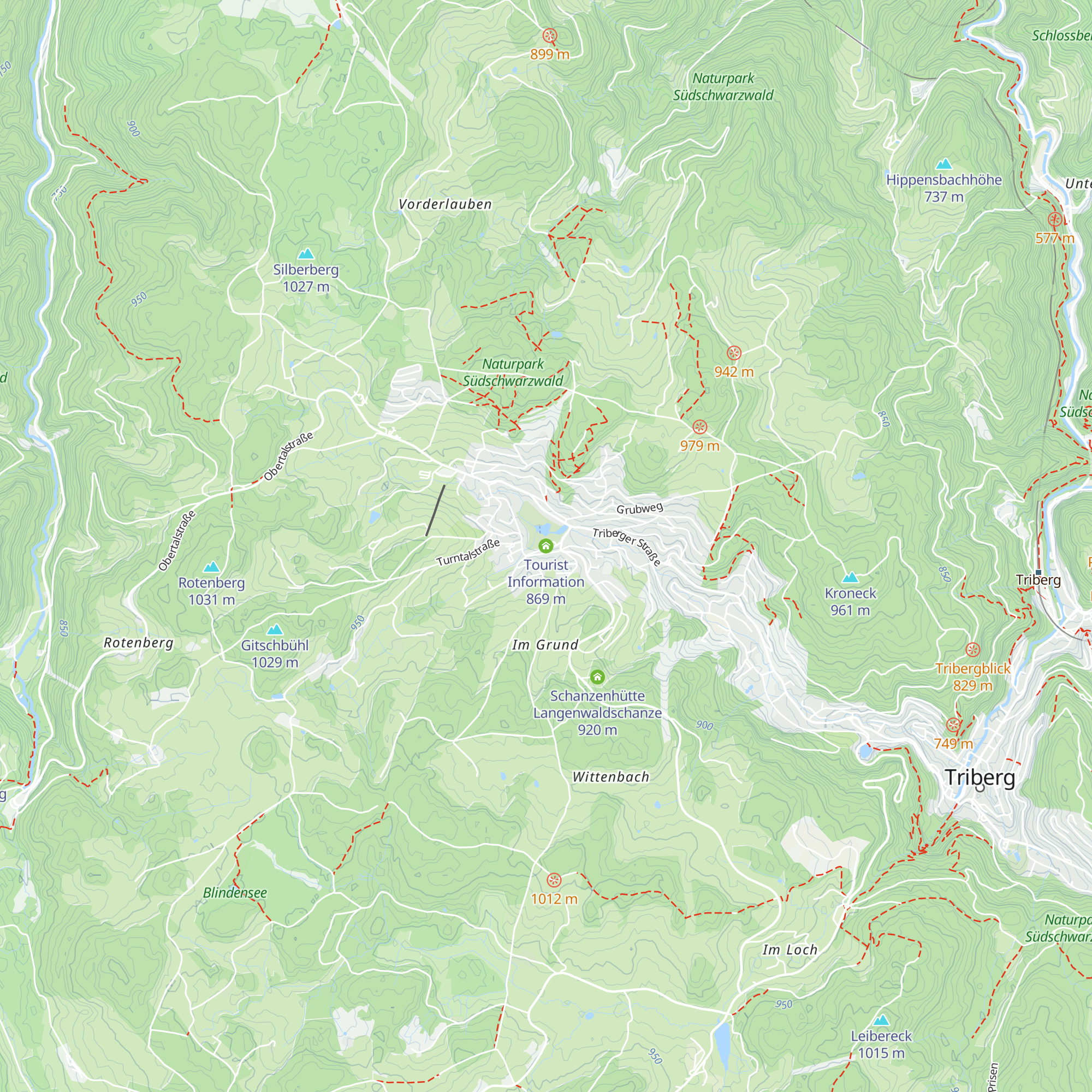 Tourist Information map