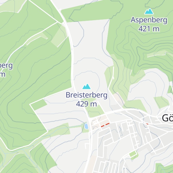 Map of Breisterberg