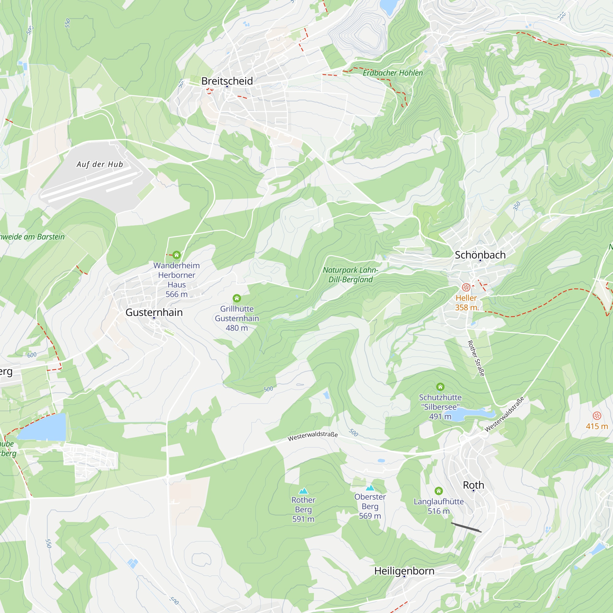 Vogelschutzhütte map