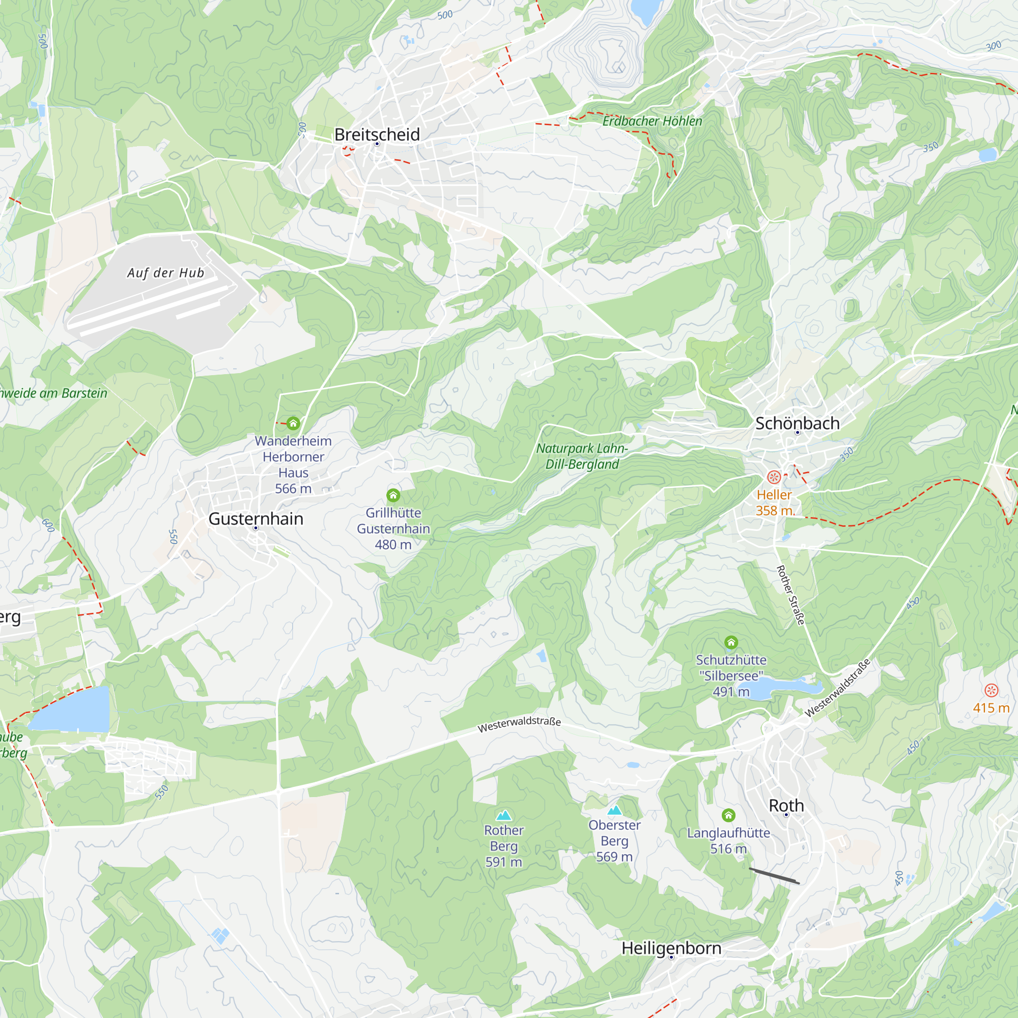Vogelschutzhütte map
