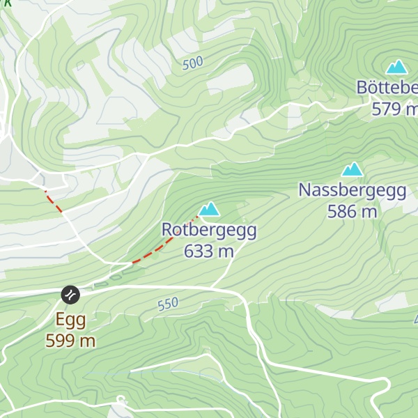 Map of Rotbergegg