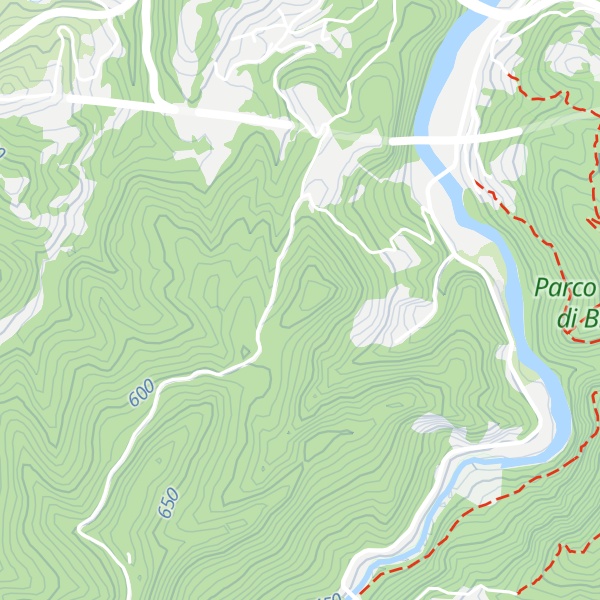 Map of Bric San Bernardo