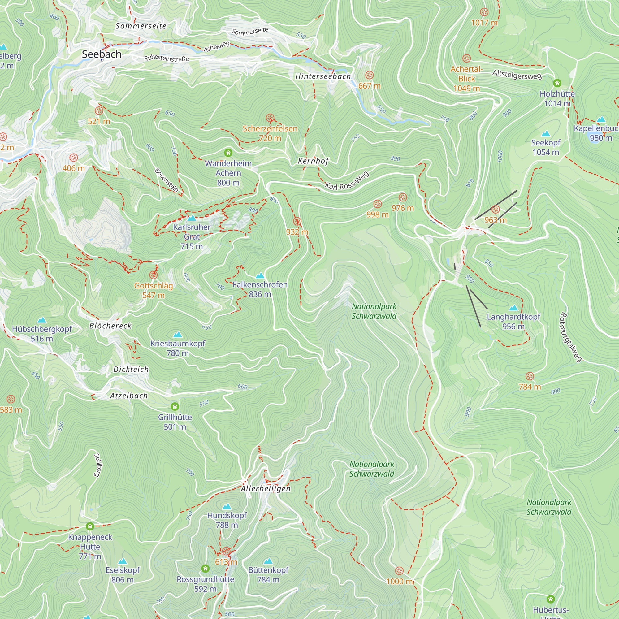 Hermann-Beier-Hütte map