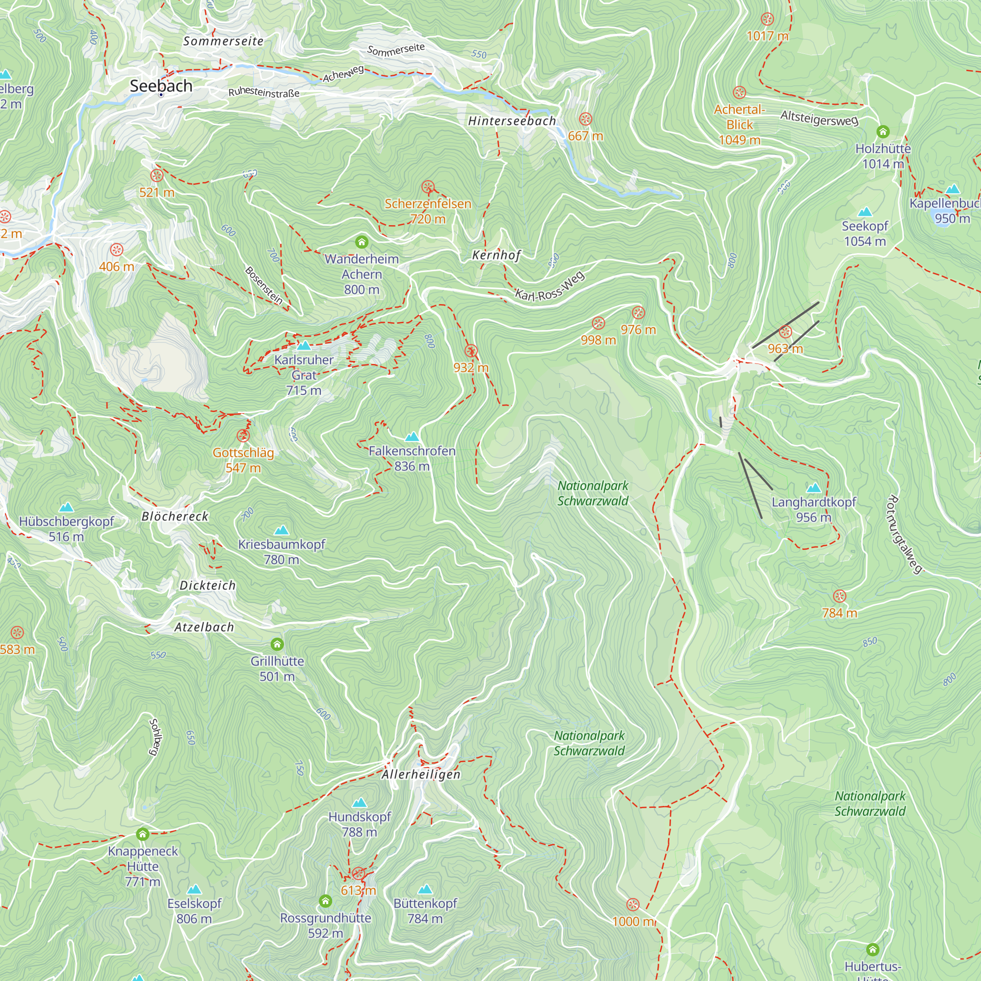 Hermann-Beier-Hütte map