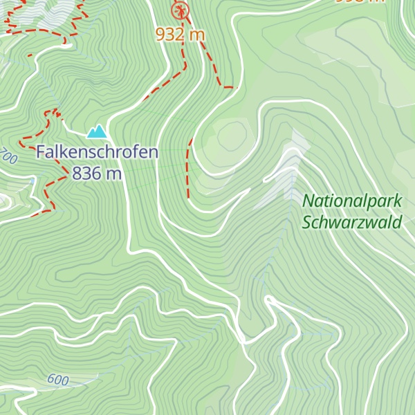 Map of Hermann-Beier-Hütte