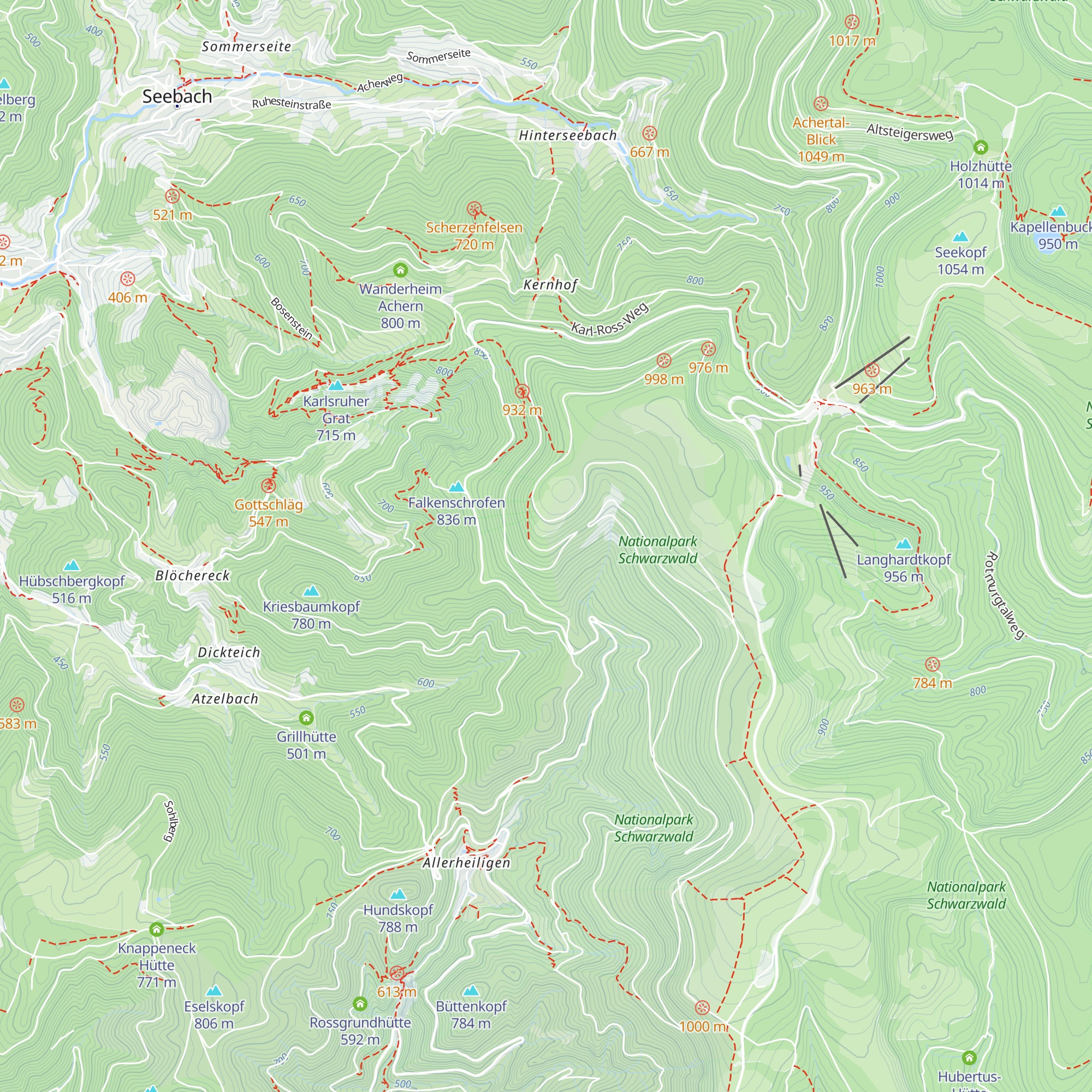 Hermann-Beierhütte map