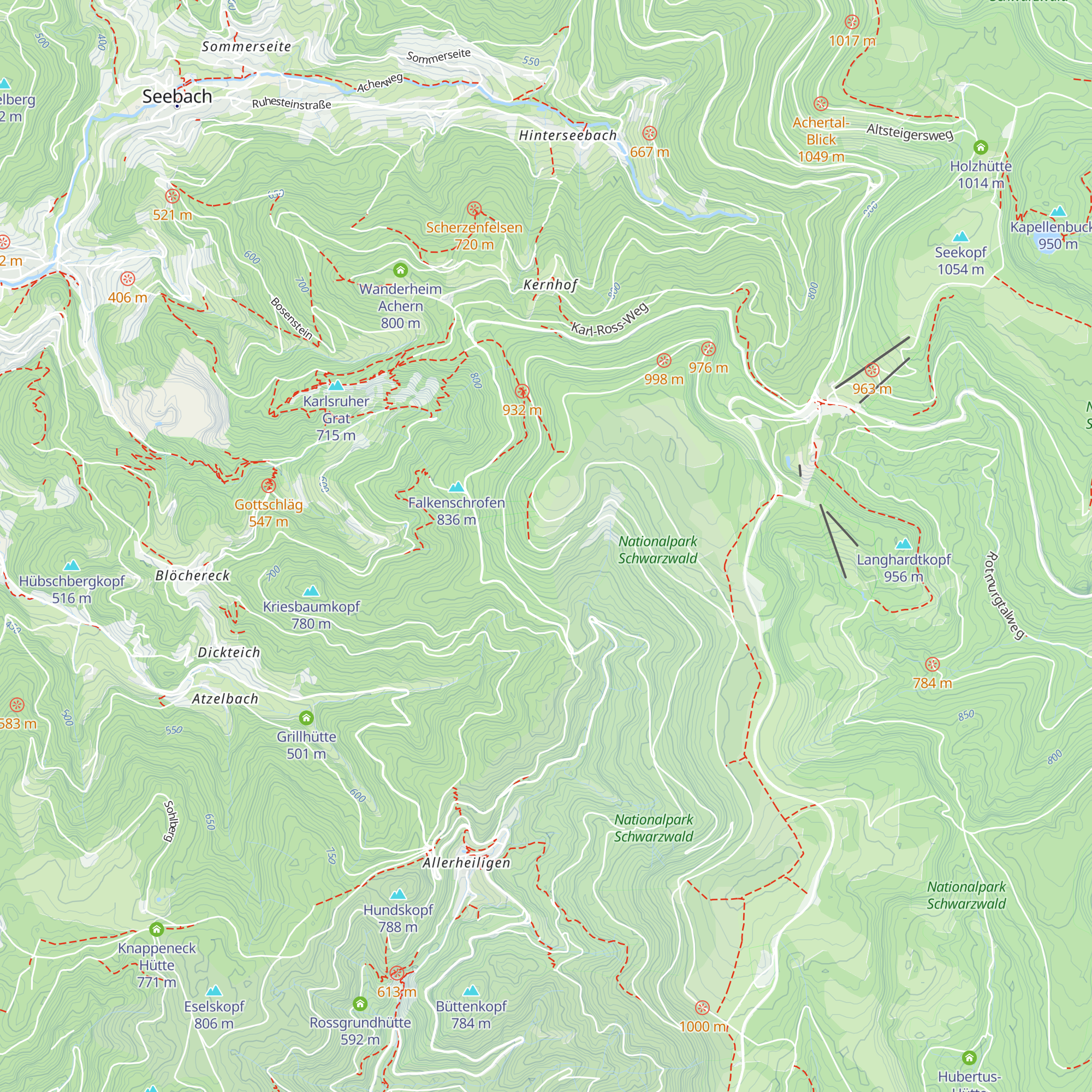 Hermann-Beierhütte map