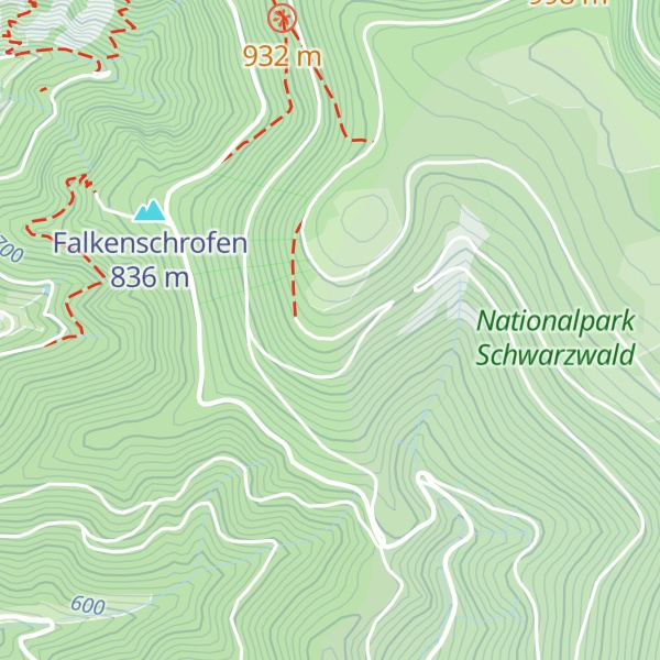 Map of Hermann-Beierhütte