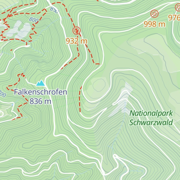 Map of Ettlinger Hütte