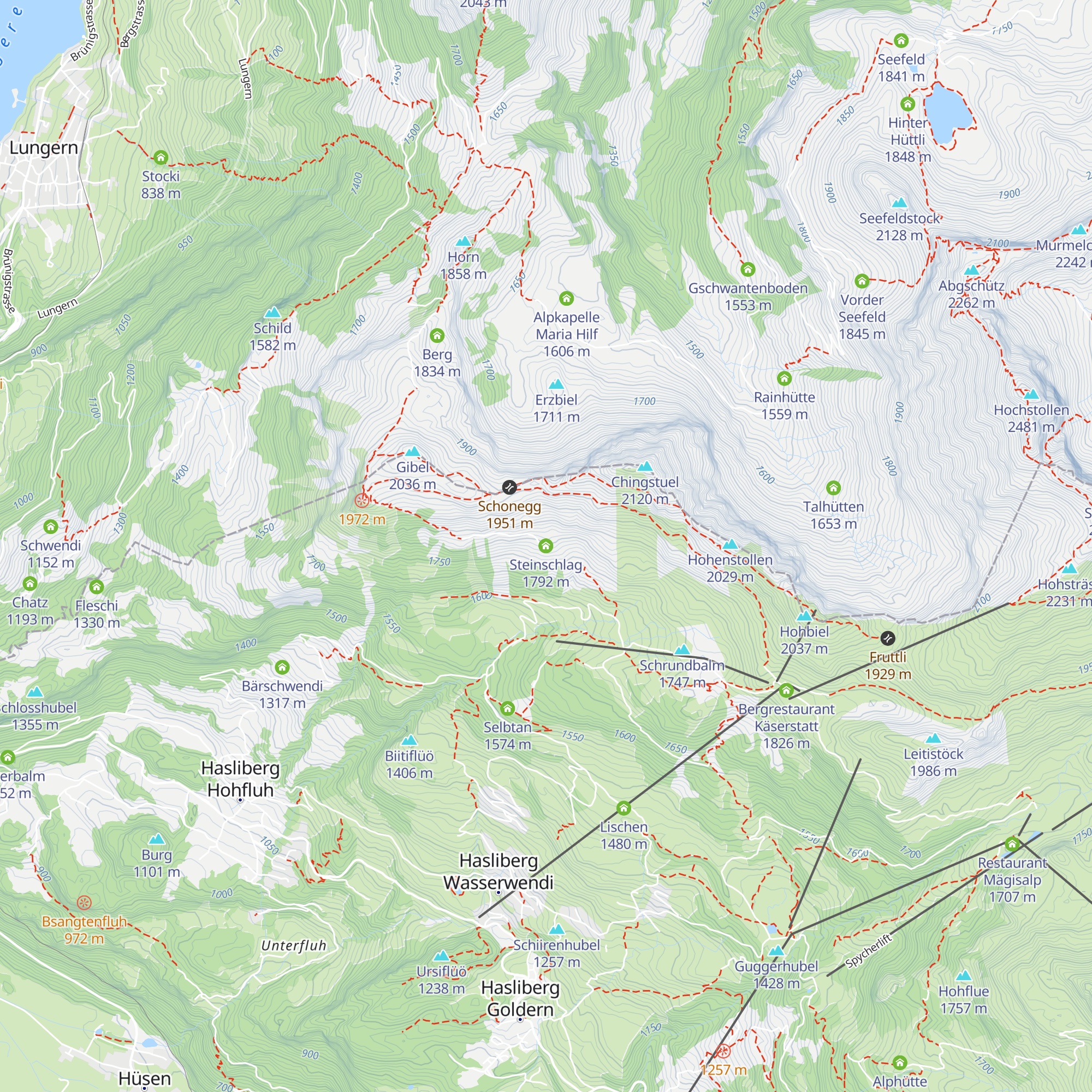 Steinschlag map
