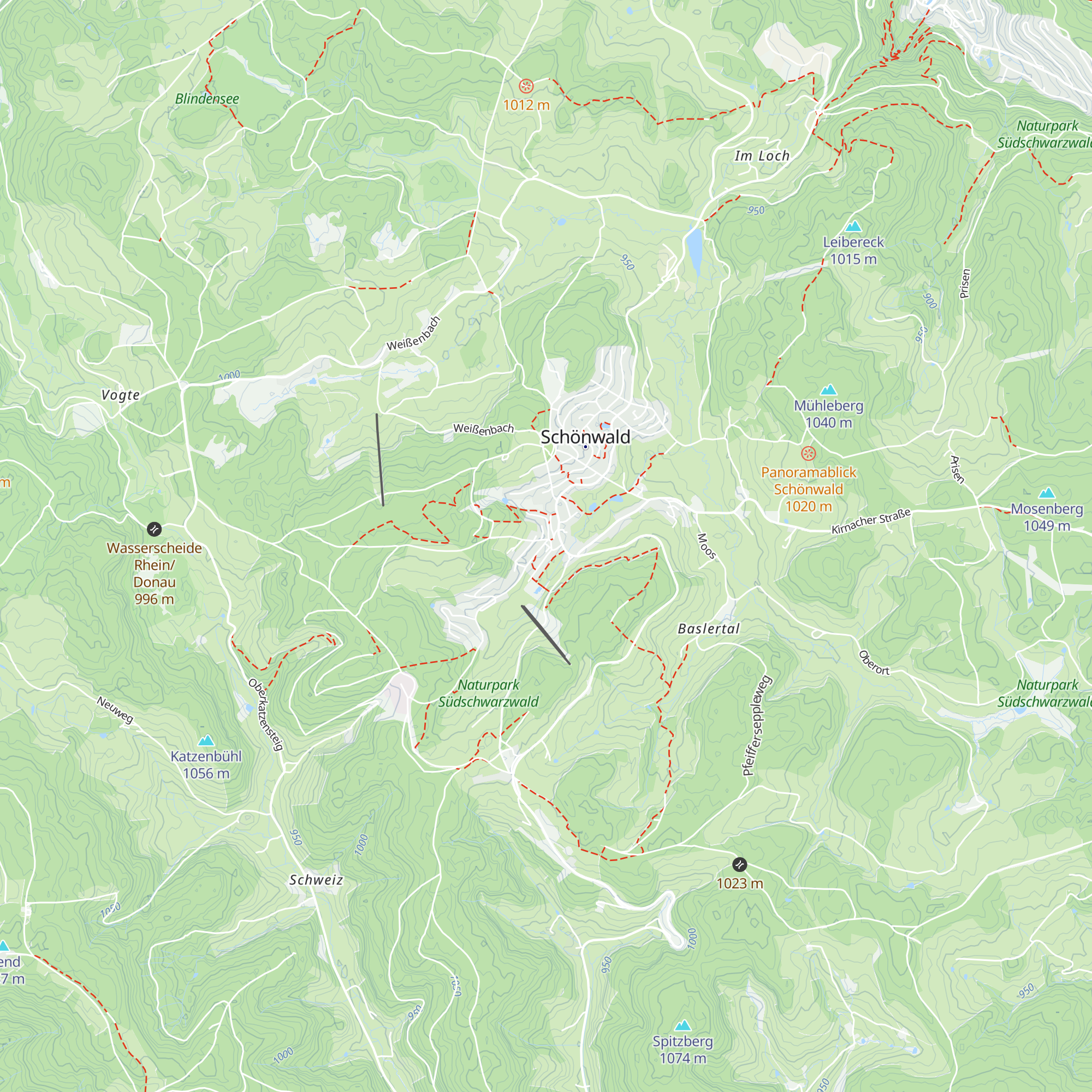 Tourist Information map