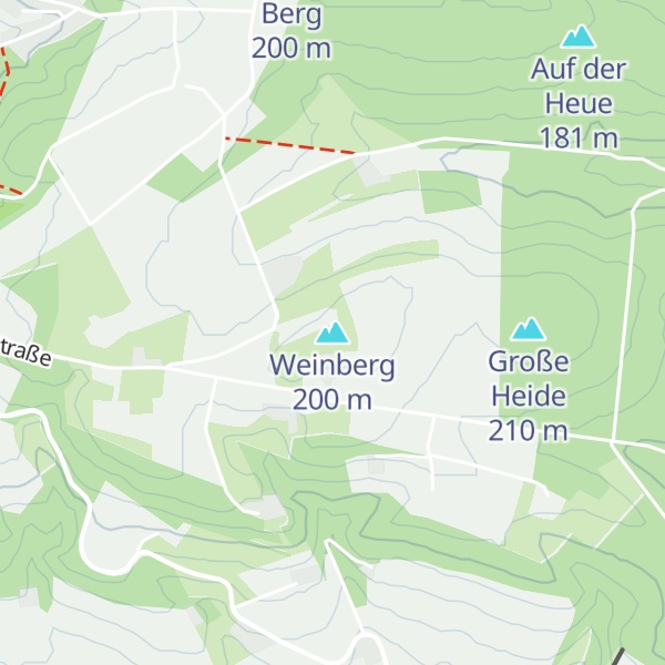 Map of Weinberg