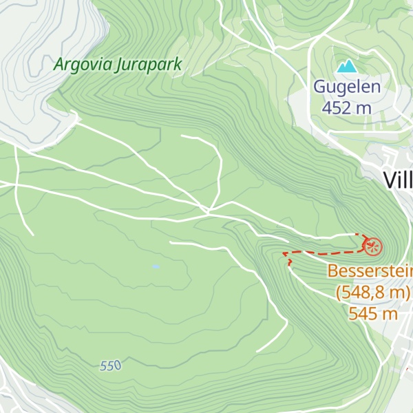 Map of Schrannenhütte