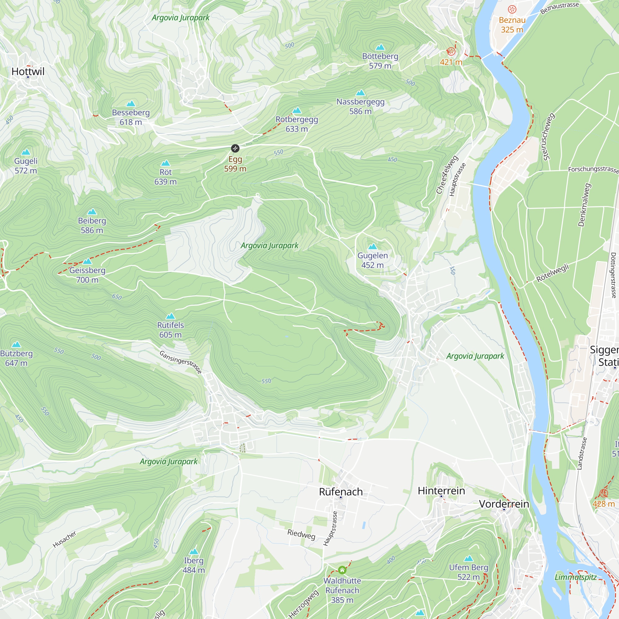 Schrannenhütte map