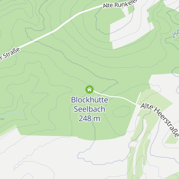 Map of Blockhütte Seelbach