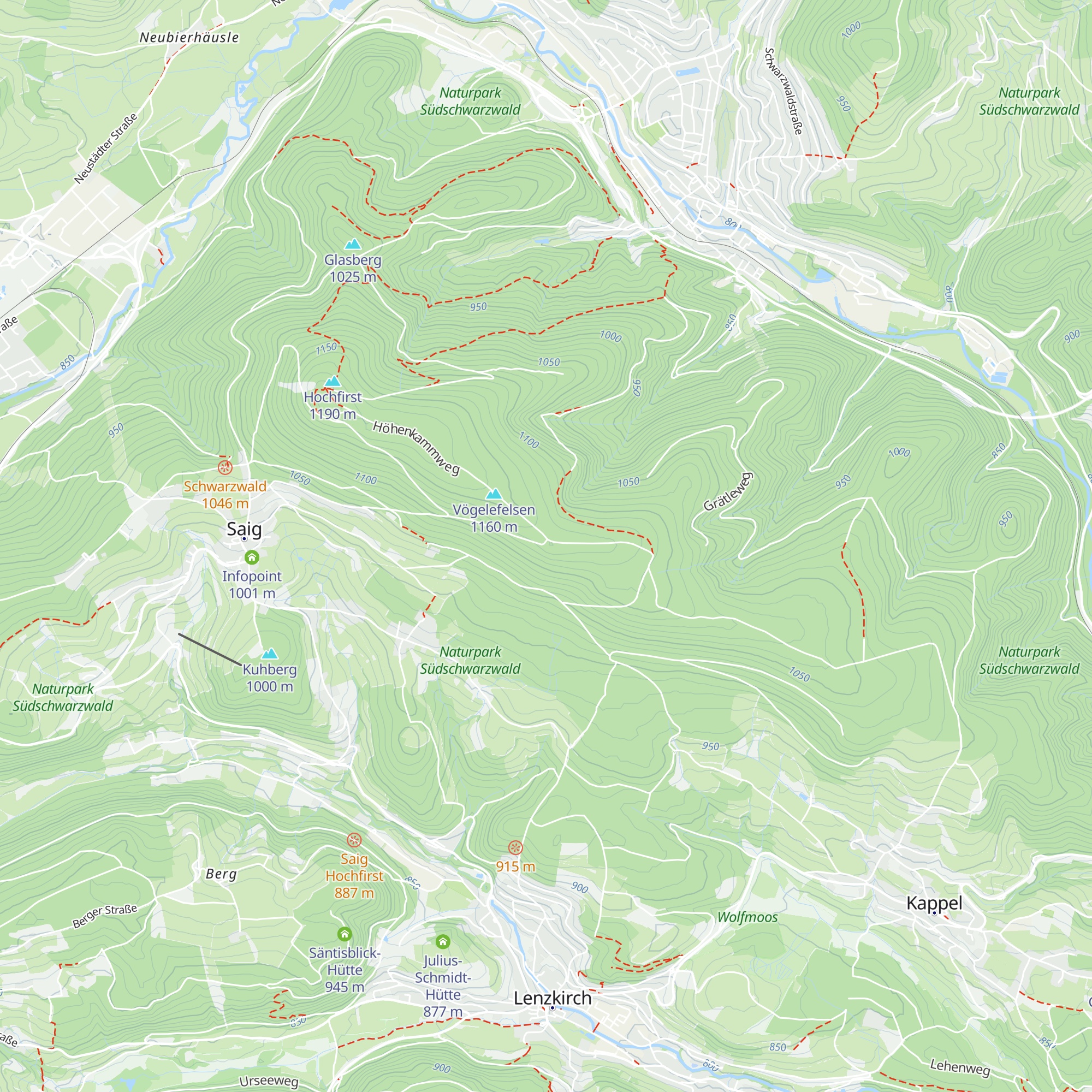 Balzenwaldhütte map