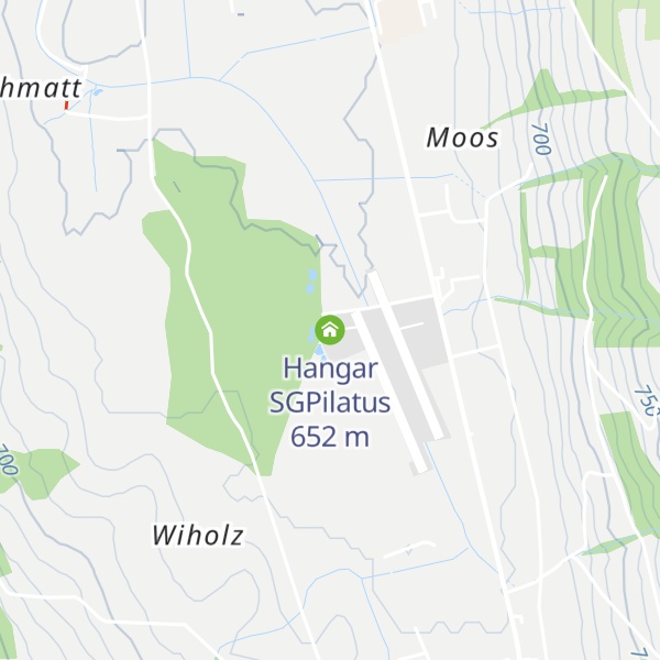 Map of Hangar SGPilatus