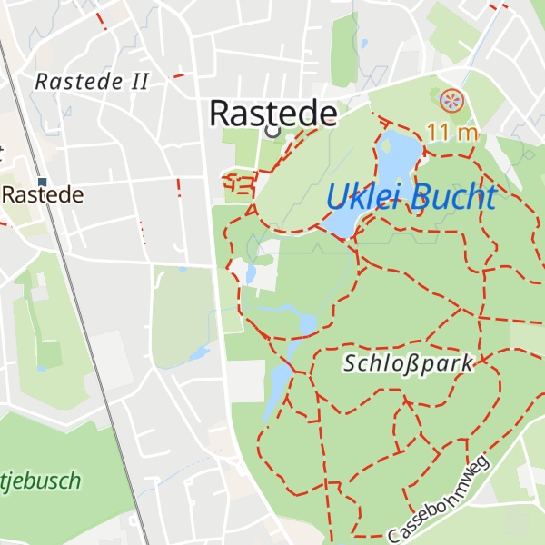 Map of Schloss Rastede