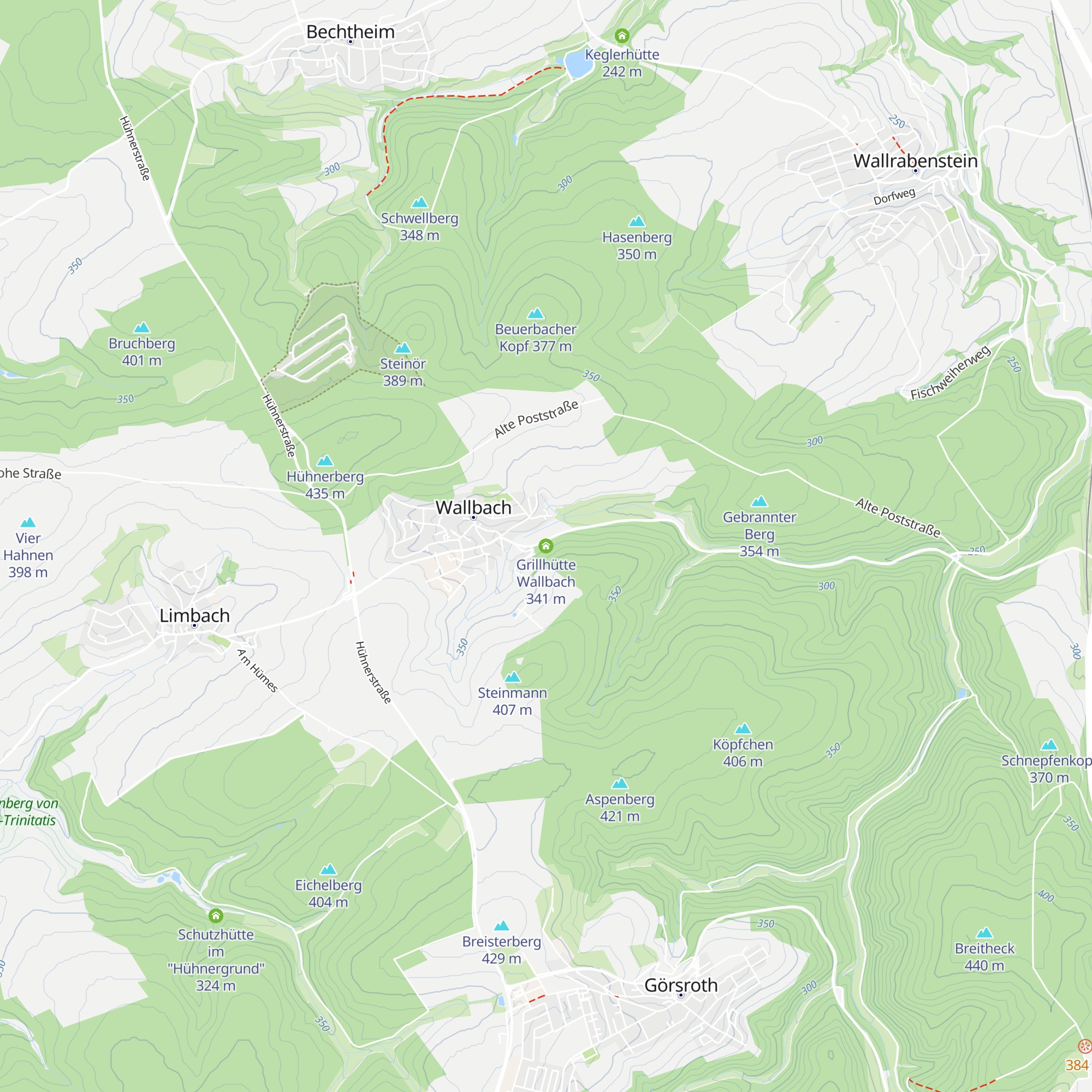 Grillhütte Wallbach map