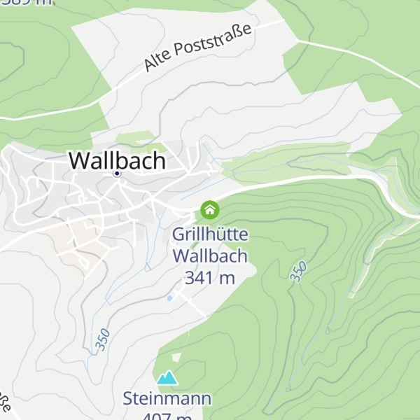 Map of Grillhütte Wallbach