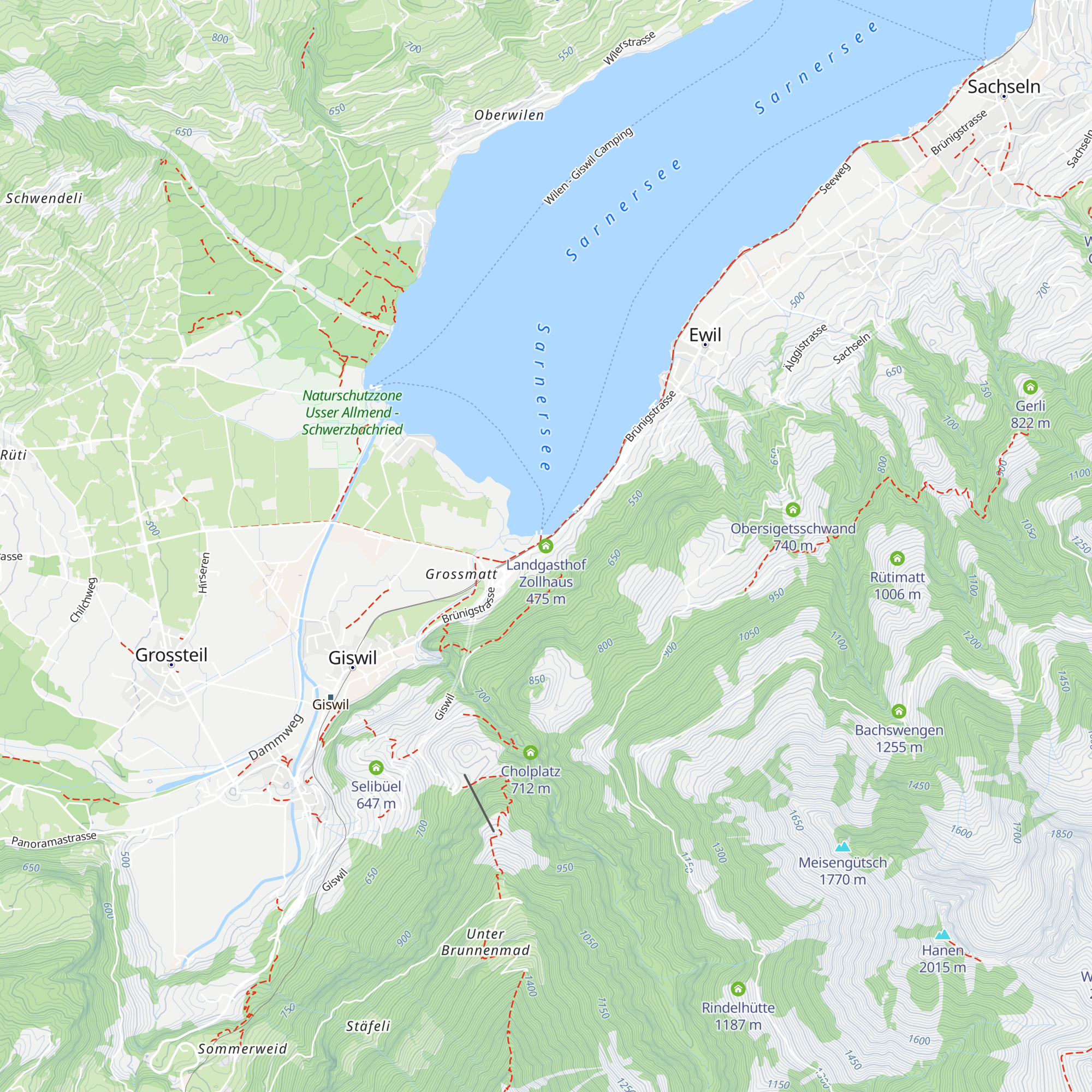 Landgasthof Zollhaus map