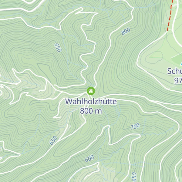 Map of Wahlholzhütte